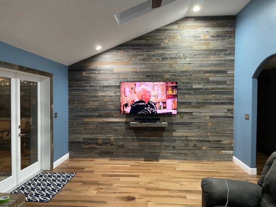 Barnwood Accent Wall Planks