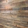 Reclaimed barn wood wall paneling planks for accent walls (NOT Peel & Stick)