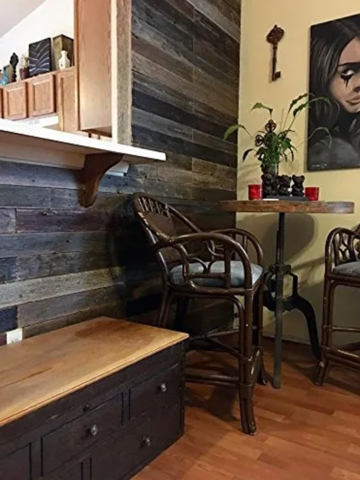 Peel & Stick Rustic Reclaimed Barn Wood Paneling