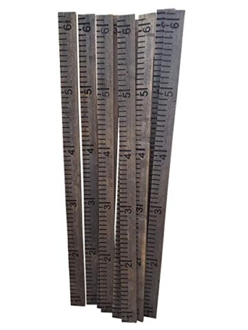 Growth Chart for Kids - Painted Grey