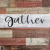 Gather Sign Board