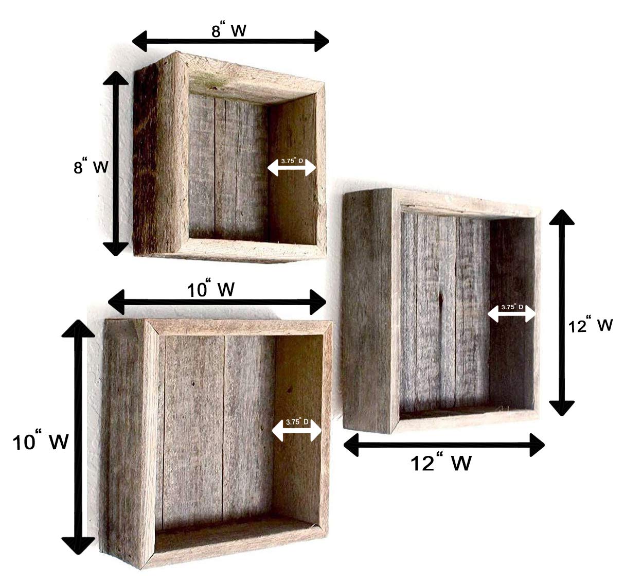 Wood Shadow-Box-Style Shelf – MyGift