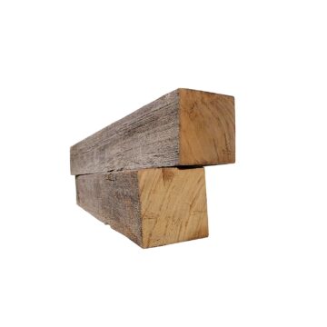 Rustic Weathered Reclaimed Wood Planks for DIY Crafts, Projects and Decor (Rustic Grey)