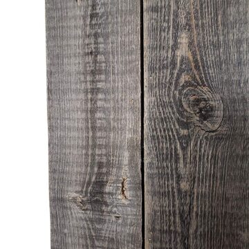 Rustic Shutters Made from 100% Reclaimed Weathered Wood – Set of 2 (11″x36″)