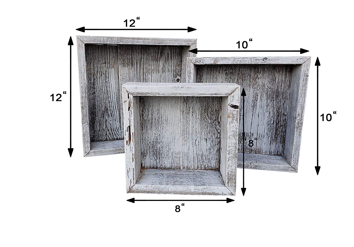 Wood Shadow-Box-Style Shelf – MyGift