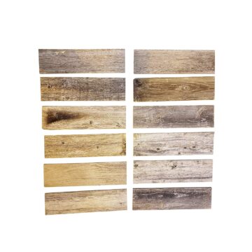 Rockin' Wood Rustic Weathered Reclaimed Wood Planks for DIY Crafts