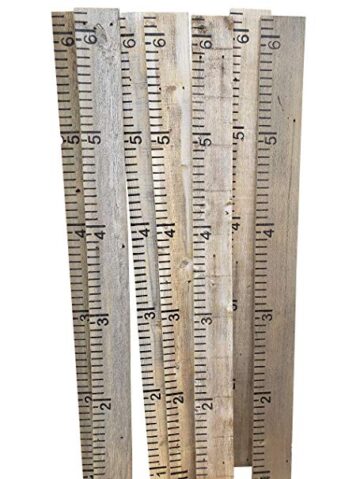 Growth Chart for Kids - Weathered Grey