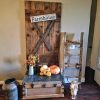 Farmhouse Sign Made from Reclaimed Wood (Whitewash)