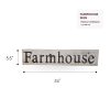 armhouse Sign - dimension