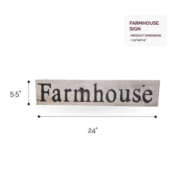 armhouse Sign - dimension