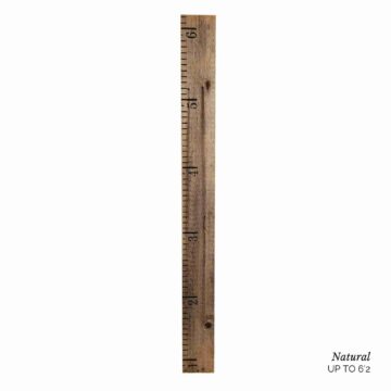 Growth Chart for Kids – Hand Painted – No Vinyl (Weathered Grey)