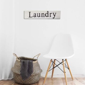 Laundry Sign-Rustic Farmhouse Decor (Fixer Upper Style)