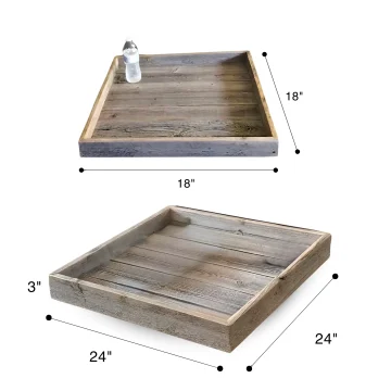 Ottoman Tray Dimensions