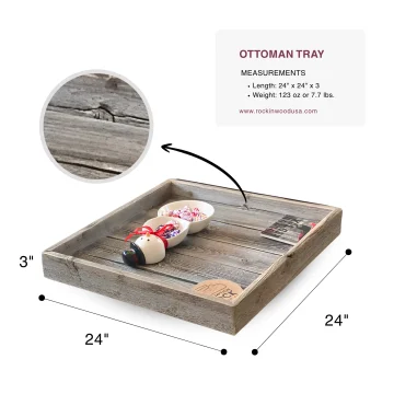 Ottoman Tray Measurements