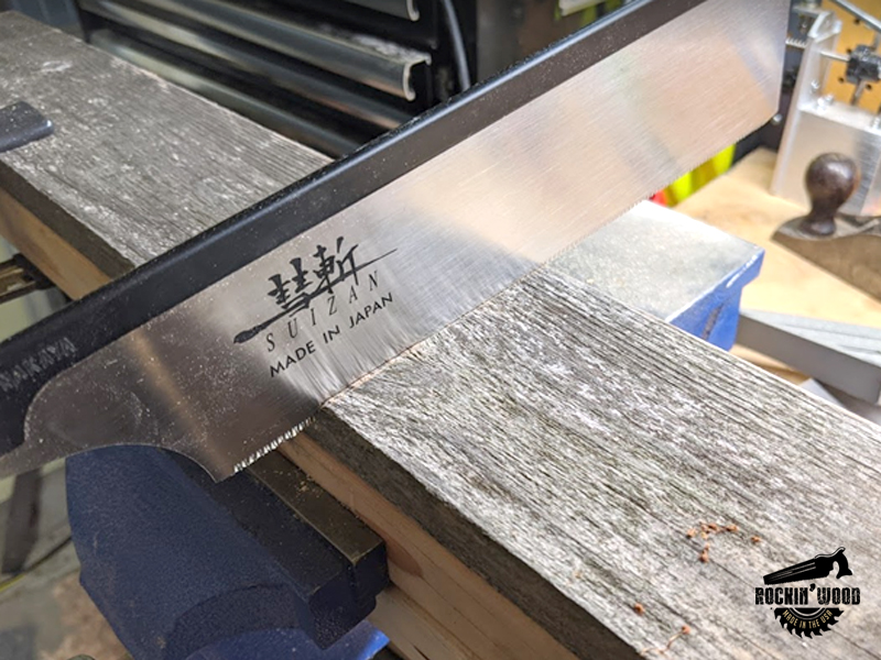 Cut out pieces starting from the bottom of the reclaimed wood