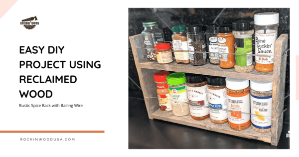 easy DIY projects using reclaimed wood