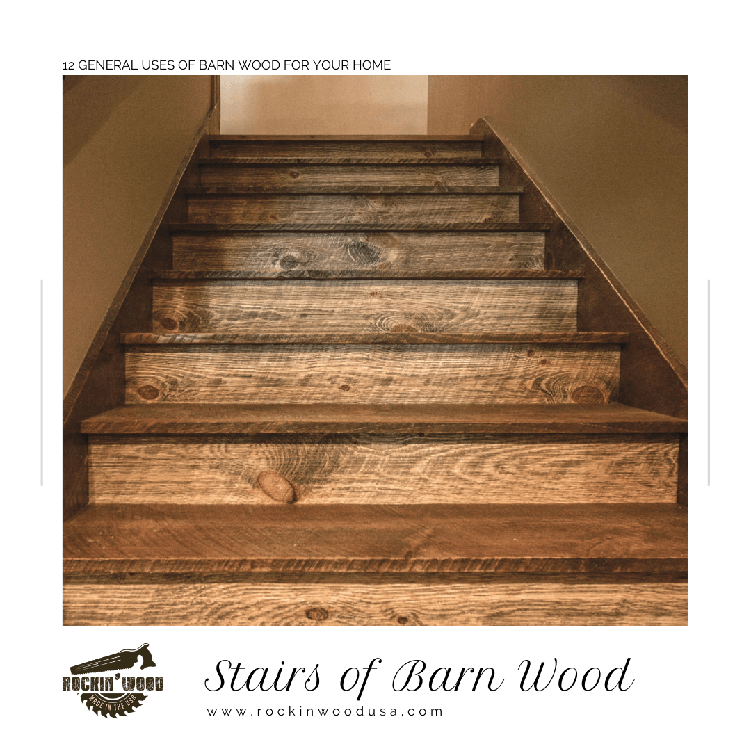 Stairs of Barn Wood