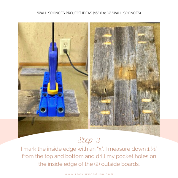 Wall Sconces Project Ideas_Step 3_Mark Inside Wall Sconces Project Ideas_Step 3_Mark Inside