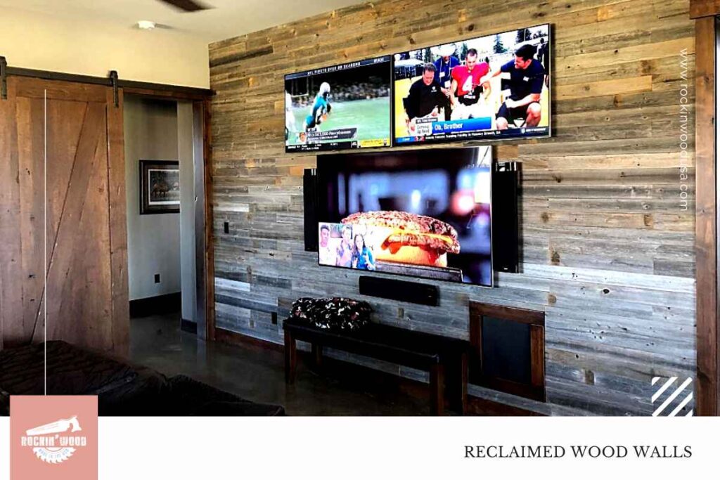 reclaimed wood walls