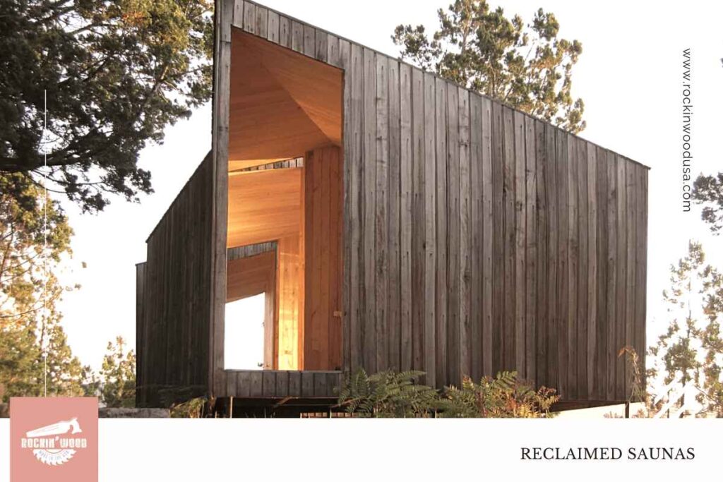 Reclaimed Wood Sauna