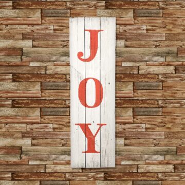Rustic Wood Joy Sign 6