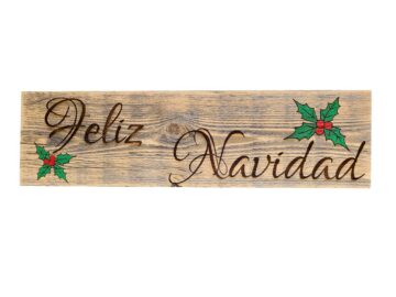 Feliz Navidad Sign