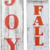 Reversible Fall sign