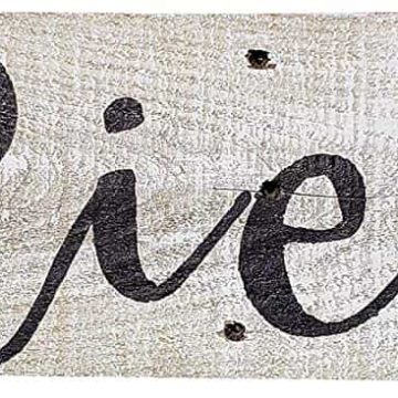 Believe – Rustic Farmhouse Decor Sign – Fixer Upper Style