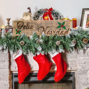 Feliz Navidad Mockup