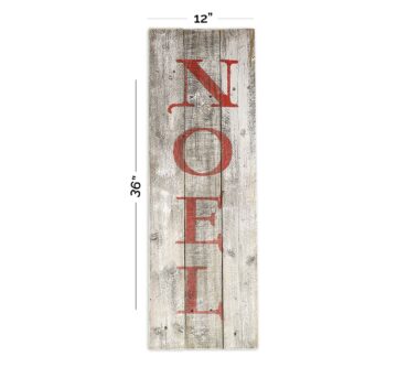 Noel Holiday Decor size