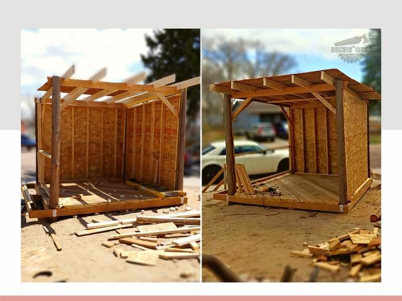 How to build pergola with reclaimed wood-step 4