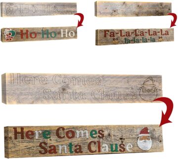 Paint Your own Rustic Holiday Signs 3 set