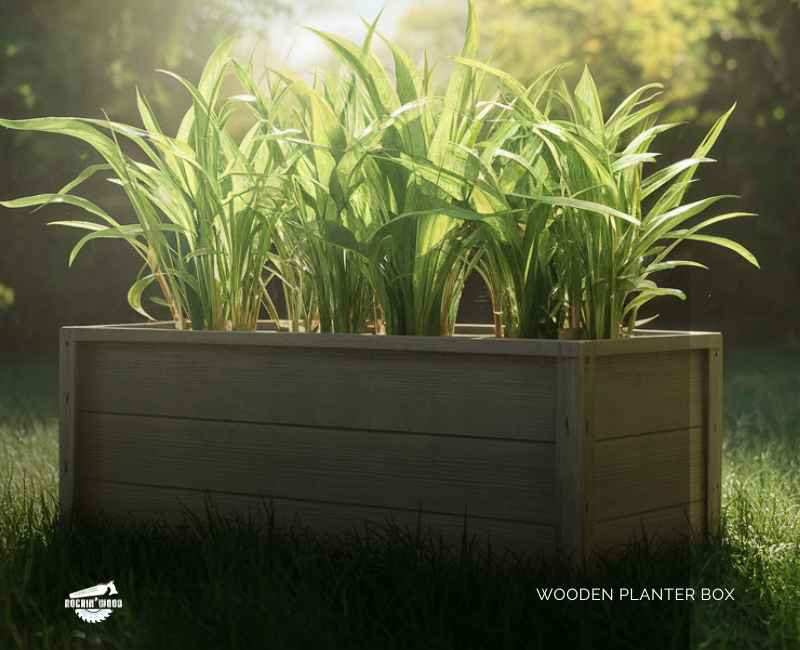 WOODEN PLANTER BOX