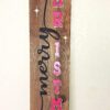 Paint Your own Reversible Happy Fall Merry Christmas sign