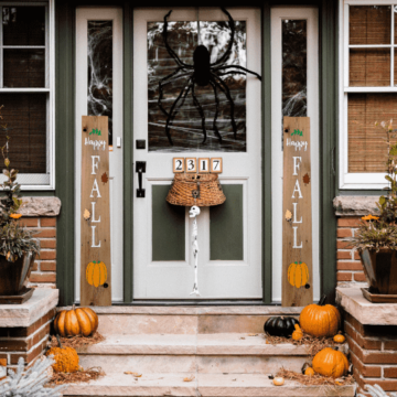 Paint Your own Reversible Happy Fall Merry Christmas sign