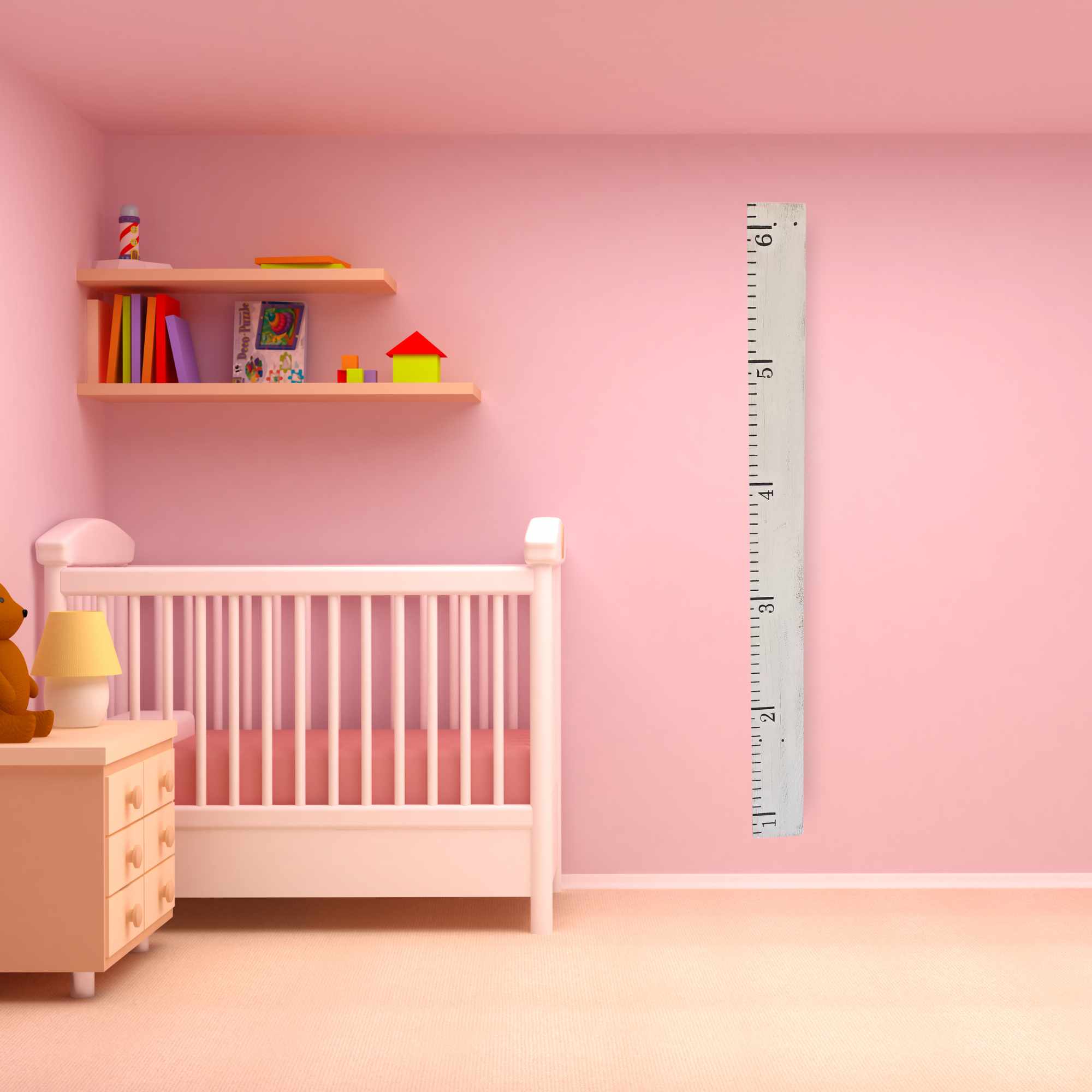 growth chart No Vinyl (Whitewash)