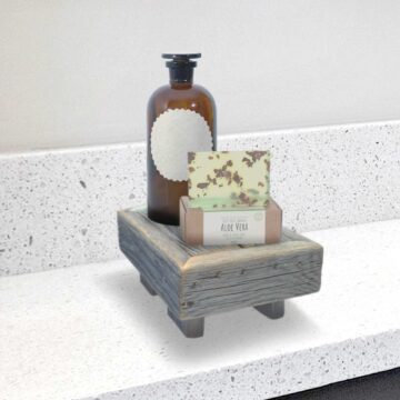 Reclaimed Wood Riser for Display