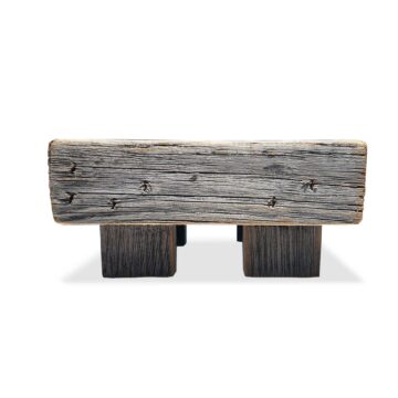 Wooden Soap Dish front - small