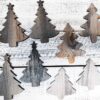 Christmas Tree Small decor grey and natural