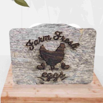 Egg Tray Side design on table