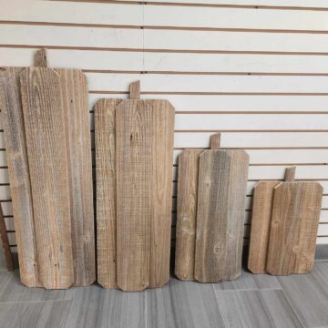 Rustic Blank Pumpkin Signs for fall porch decor (Ready to customize)