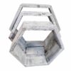 Whitewash hexagon shelves-front-1