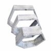 Whitewash hexagon shelves-size