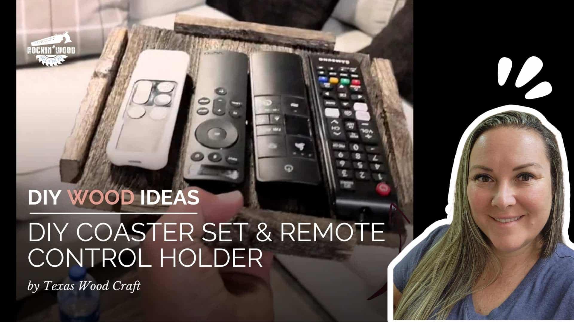 DIY Coaster Set and Remote