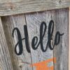 Hello Fall Sign-texture