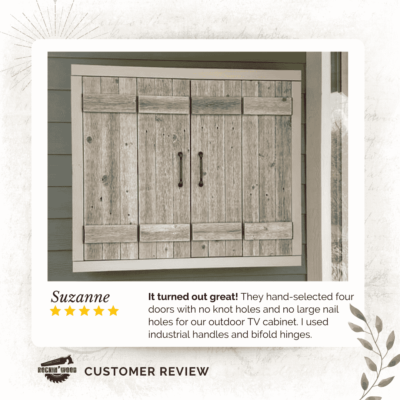 Amazon Review-DIY Wood Idea project