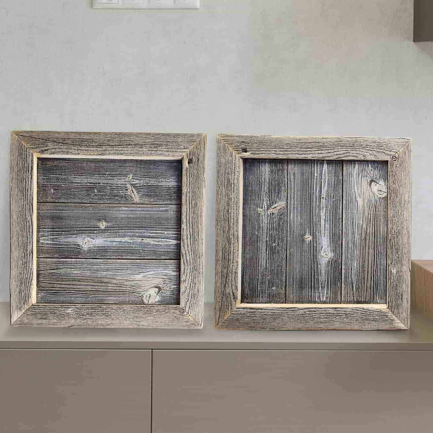 Framed Blank Sign on top