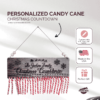 Personalized Candy Cane Christmas Countdown
