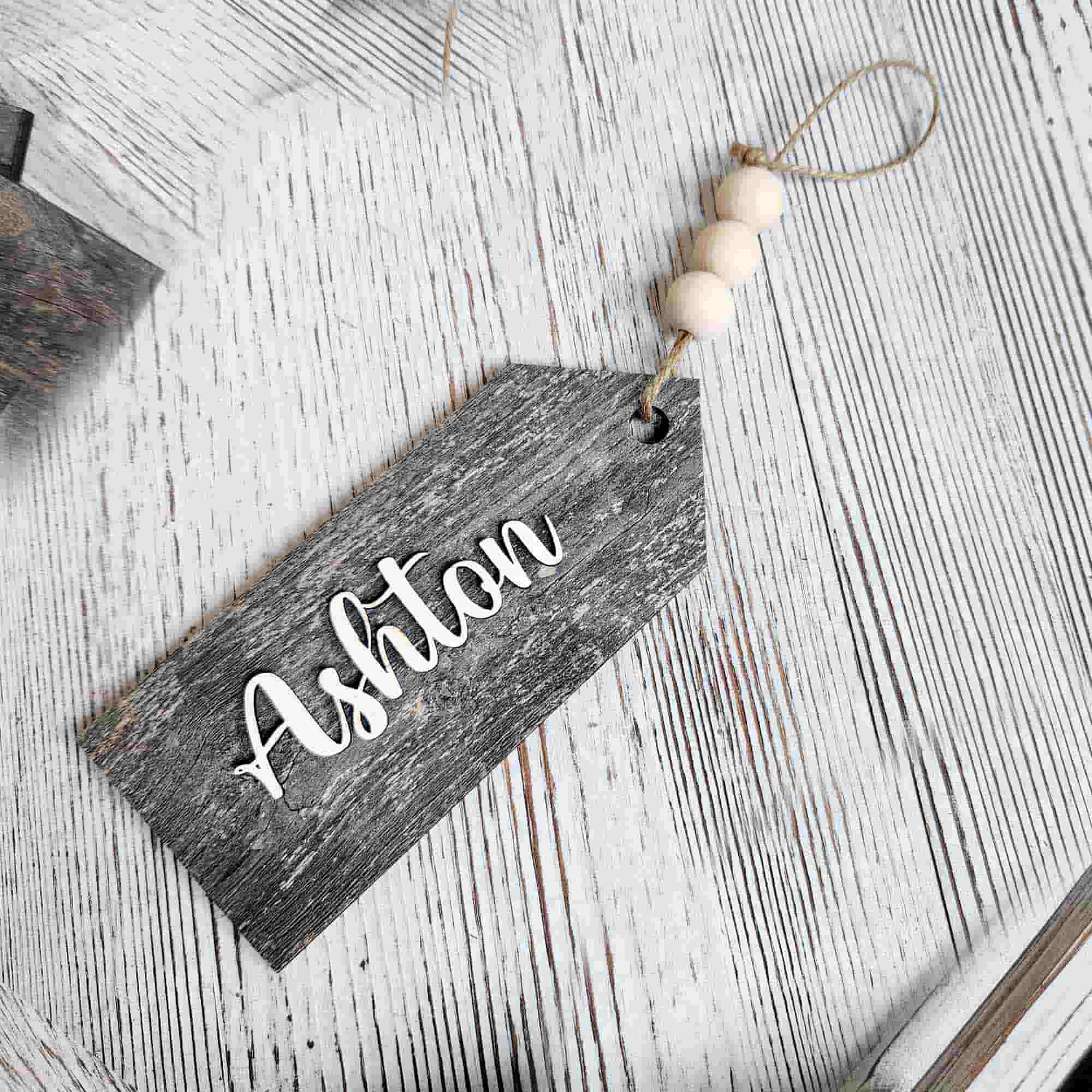 gift tags - personalized