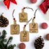 Personalized Mini Cutting Board Ornaments